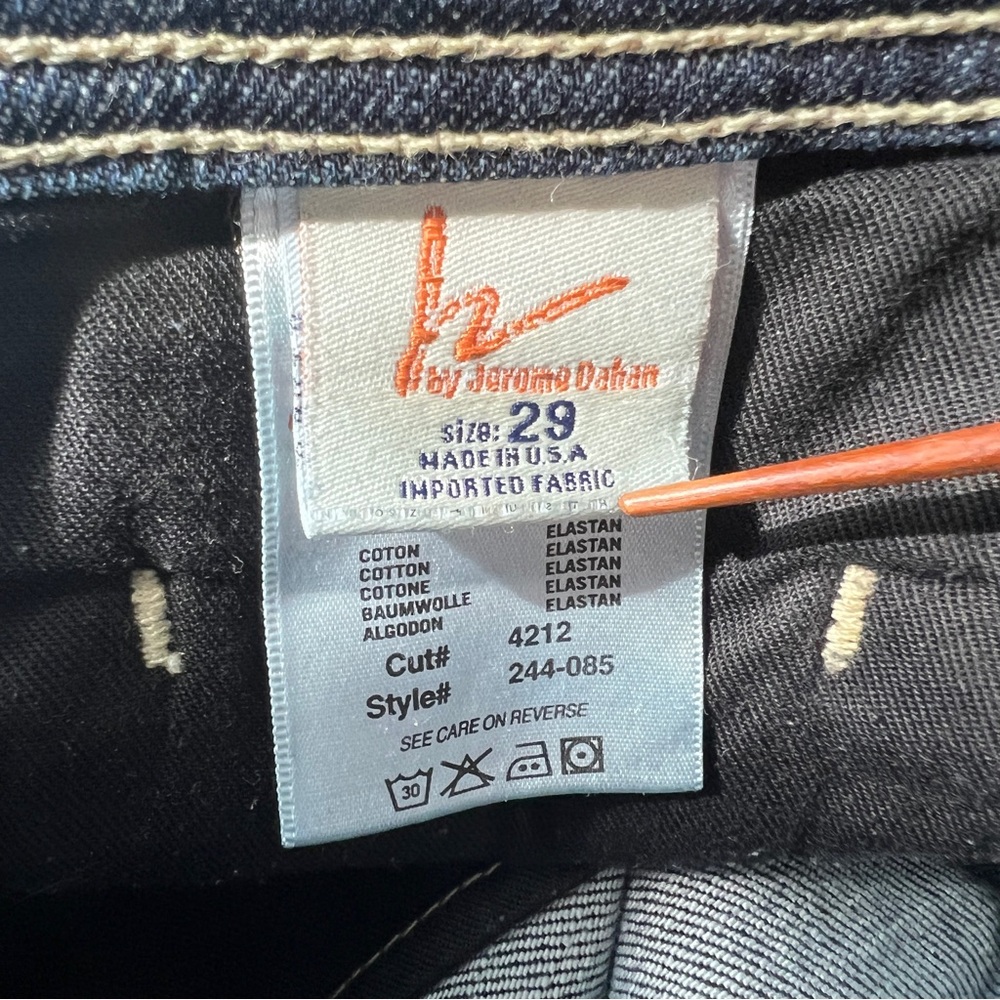 CITIZENS OF HUMANITY Cape Cod Low Rise Wide Leg Flare Jeans Size 29 - Picture 8 of 16